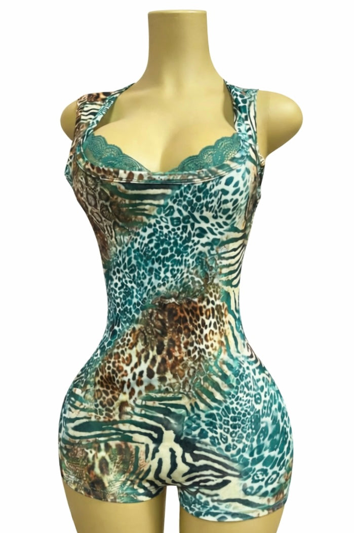 Blue Dreams Romper