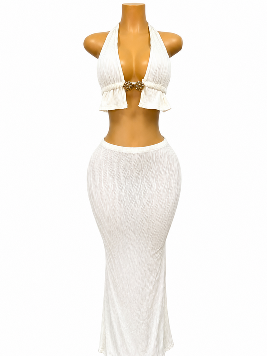 Seashell White Luxe Set