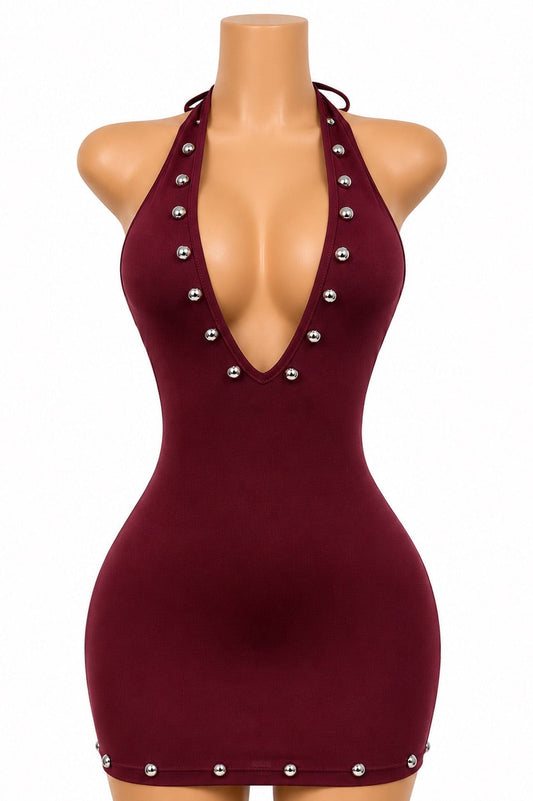 Bossed Up Burgundy Mini