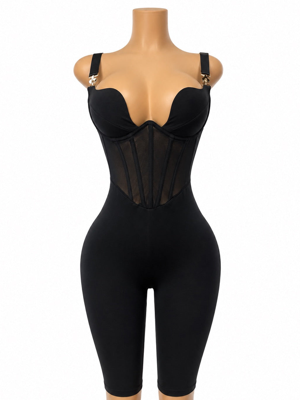 Corset Baddie Capri Jumpsuit