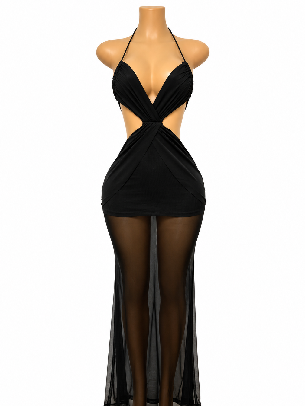 Caught Looking Black Maxi