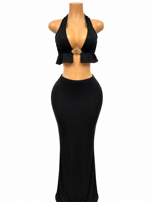 Seashell Black Luxe Set