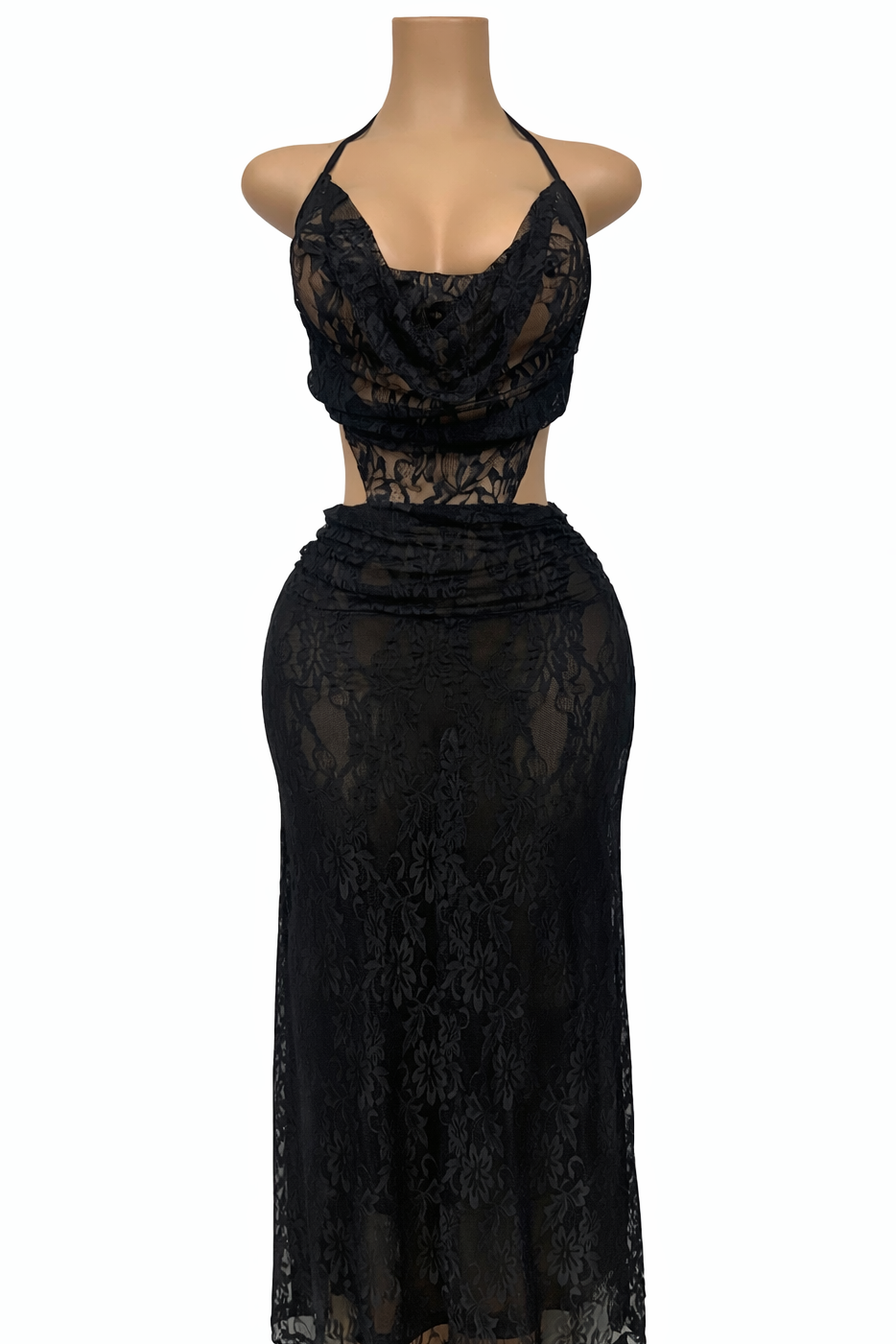 After Dark Lace Maxi